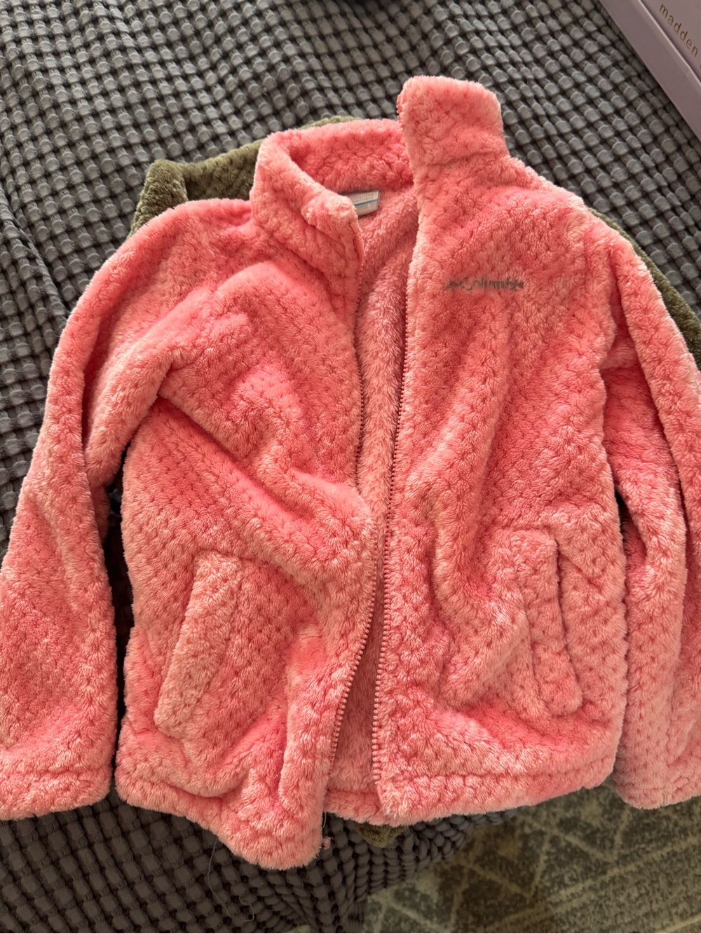 Columbia Girls’ Fireside Sherpa Jacket - PINK